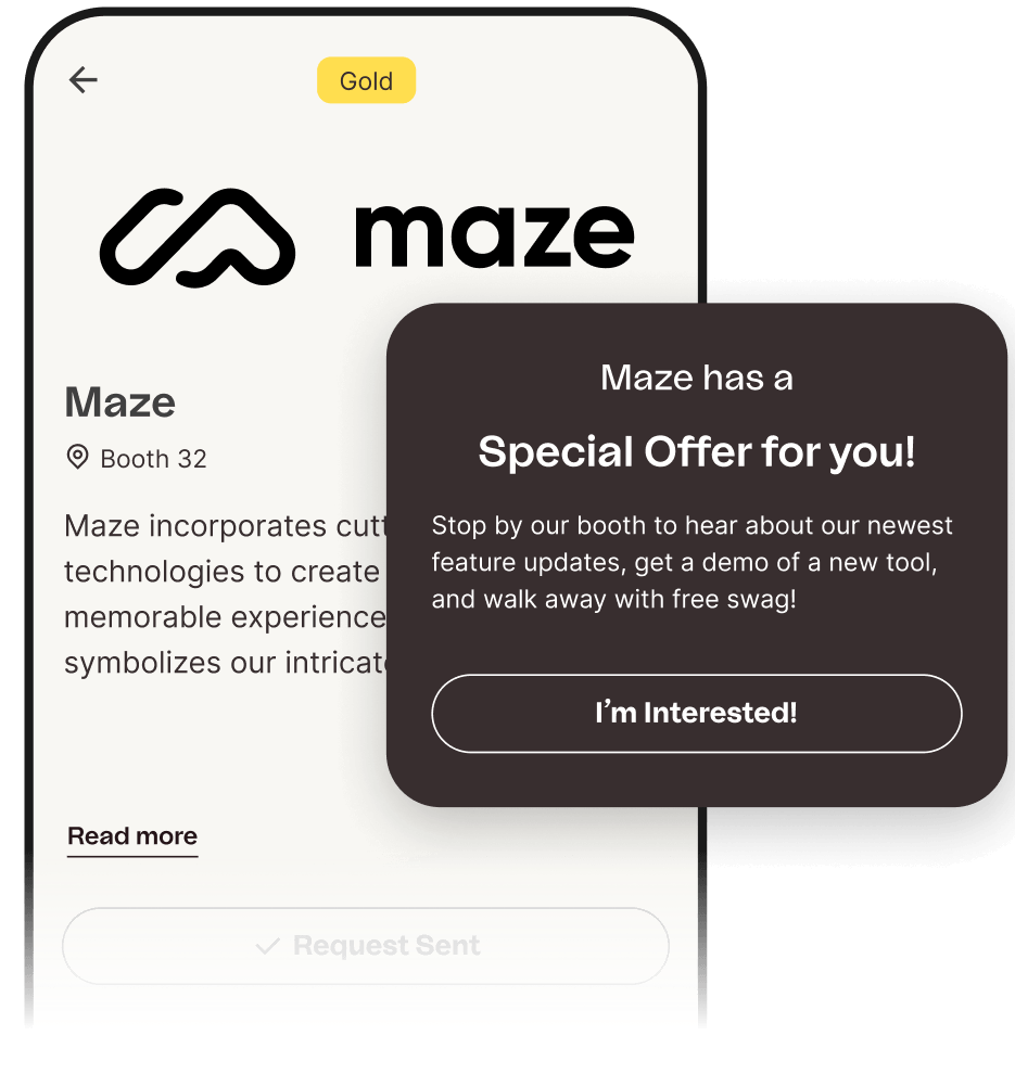 Maximize ROI for sponsors and exhibitors&nbsp;
